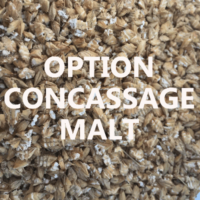 Malt concassé Option concassage malt