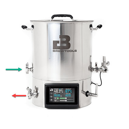 B40 Pro - Circulation pendant le brassage