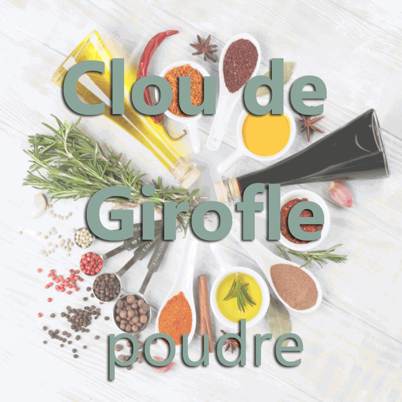 Clou de Girofle en poudre 100g  Le Marché du Château, épicerie en vrac