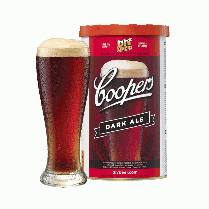 Kit à bière Coopers Dark Ale dès 19,50€ > Kits bière Extrait de malt
