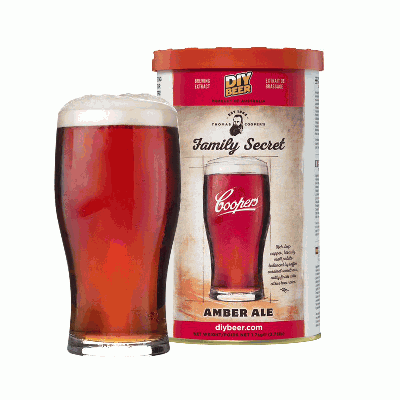 Kit à <br>bière Coopers Amber Ale 