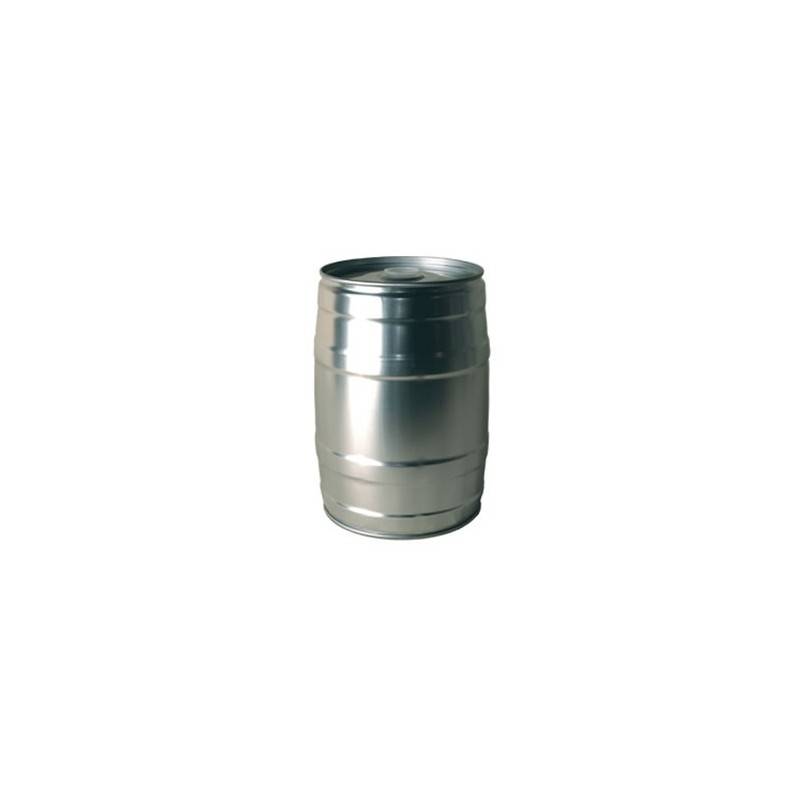 Mini Fût De Bière 4L Acier Inoxydable Avec Couvercle Spirale - Pression Carbonatation