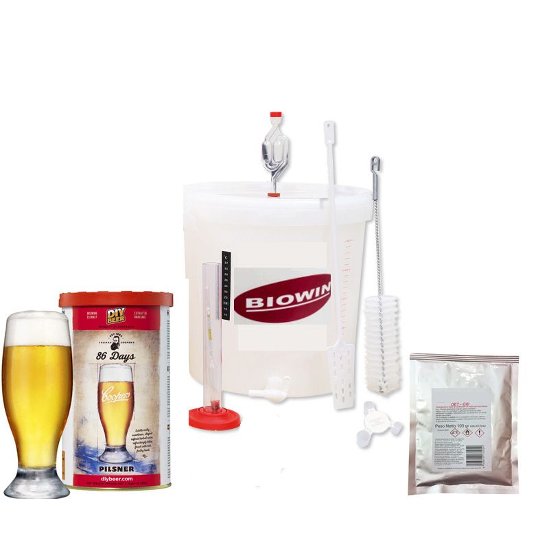 Kit de fabrication de bière artisanale Blanche - brassage amateur
